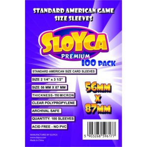 Koszulki SLOYCA Standard American Premium (56x87) - 100 szt.