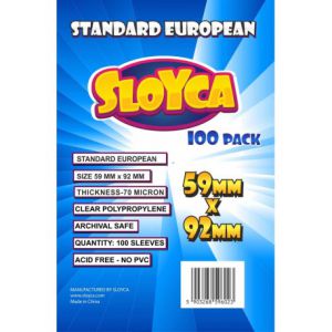 Koszulki SLOYCA Standard European (59x92) - 100 szt.