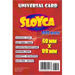 Koszulki SLOYCA Universal Card (58x88) - 100 szt