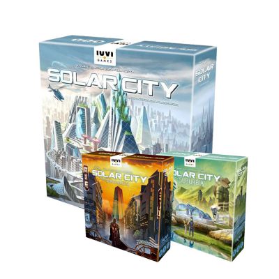 Solar City - duży zestaw + gratisy + liczniki budynków