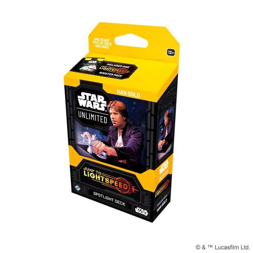 Star Wars: Unlimited Card Game - Jump to Lightspeed - Spotlight Deck - Han Solo