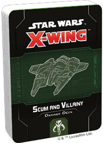 Star Wars x-wing 2.0: Scum and Villainy Damage Deck (ENG)