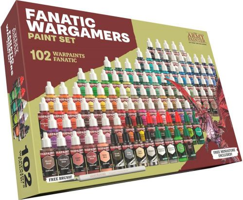 The Army Painter: Warpaints - Fanatic - Wargamers Paint Set