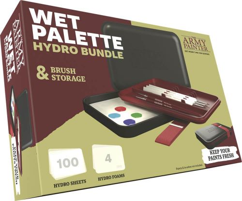 The Army Painter: Wet Palette - Hydro Bundle & Brush Storage