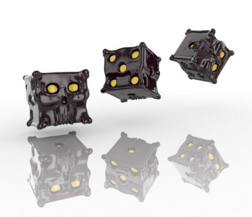 Tiny Epic Pirates - skull dice set