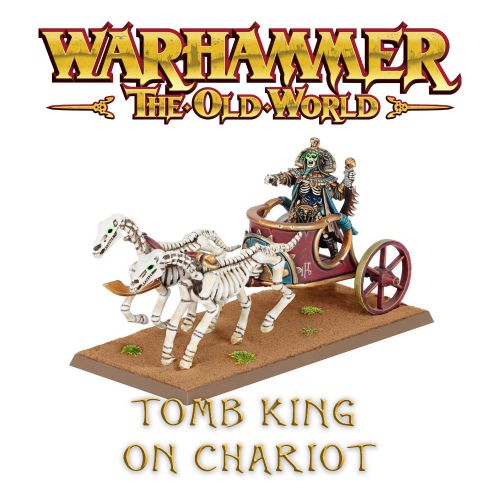 Warhammer The Old World: Tomb King of Khemri - Tomb King on Chariot