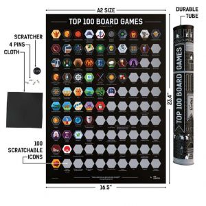 TopScratch: TOP100 Board Games - Zdrapka