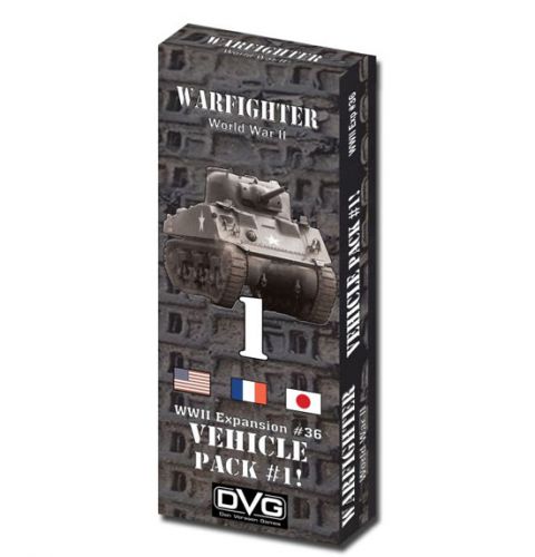 Warfighter WWII Expansion 36 - Vehicle Pack 1 (ENG)