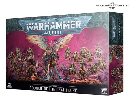 Warhammer 40,000 Battleforce: Death Guard – Council of The Death Lord