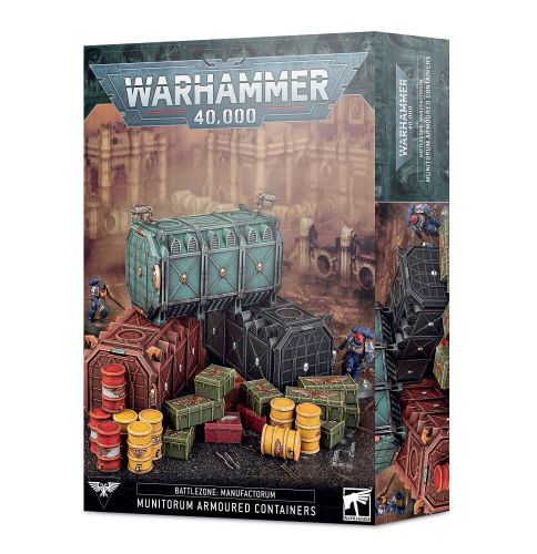 Warhammer 40000: Battlezone Manufactorum - Munitorum Armoured Containers