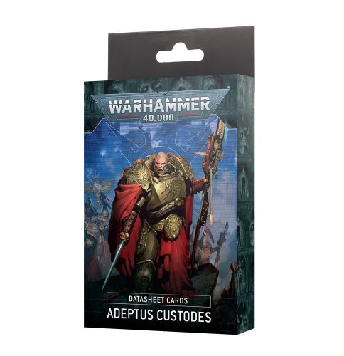 Warhammer 40000: Datasheet Cards - Adeptus Custodes