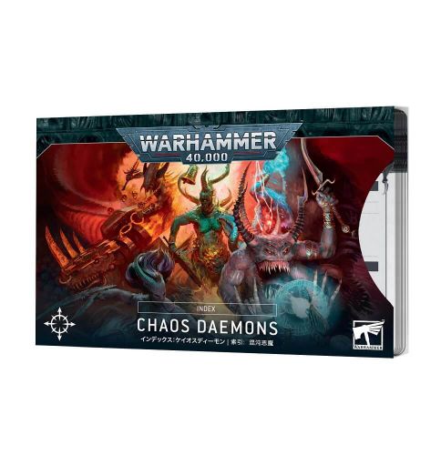 Warhammer 40000: Index Card - Chaos Deamons