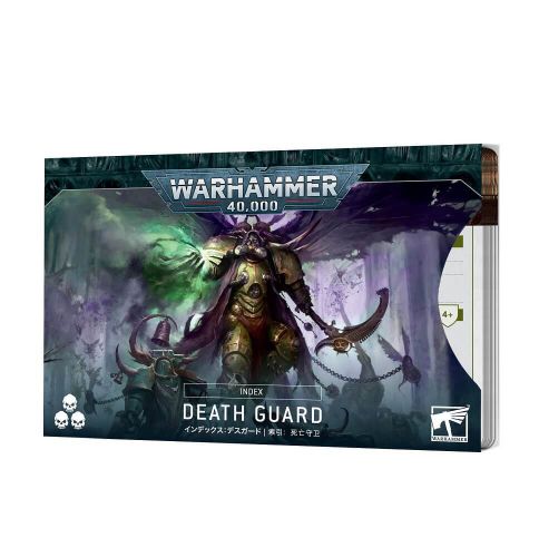 Warhammer 40000: Index Cards - Death Guard (ENG)