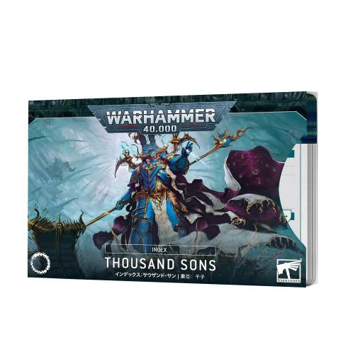 Warhammer 40000: Index Card - Thousand Sons (ENG)