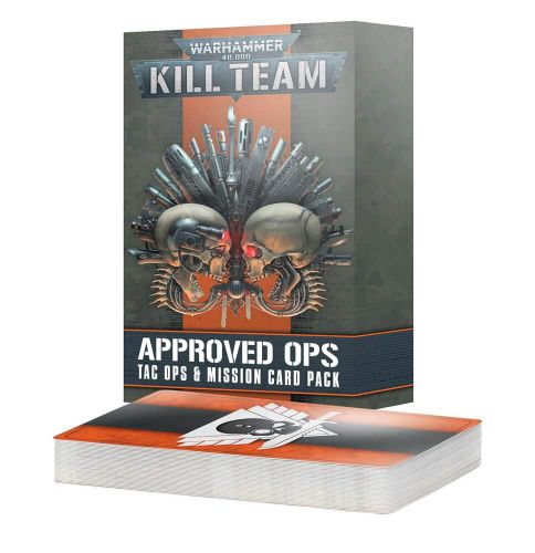 Warhammer 40000: Kill Team - Approved Ops - Tac Ops & Mission Card Pack