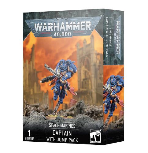 Warhammer 40000: Space Marines - Captain with Jump Pack