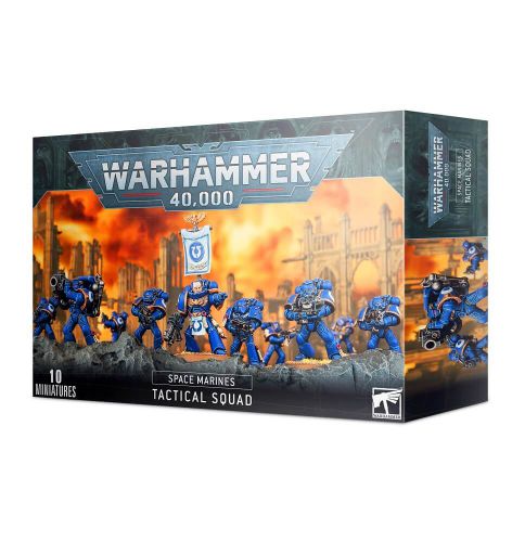 Warhammer 40,000 Space Marines Tactical Squad
