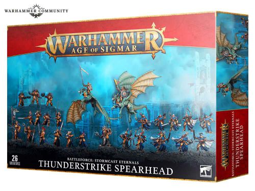 Warhammer Age of Sigmar Battleforce: Stormcast Eternals – Thunderstrike Spearhead