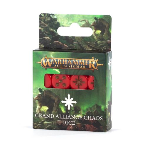 Warhammer Age of Sigmar: Grand Alliance Chaos - Dice Set