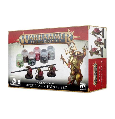 Warhammer: Age of Sigmar Orruks + Paint Set