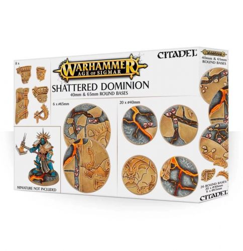 Warhammer Age of Sigmar Shattered Dominion: 40&65mm Round