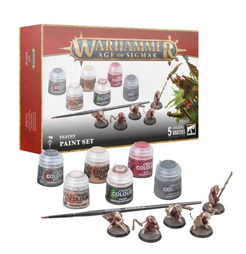 Warhammer Age of Sigmar: Skaven Paint Set (2024)