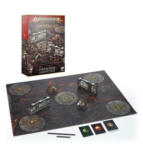 Warhammer Age of Sigmar: Spearhead - Fire and Jade Gaming Pack