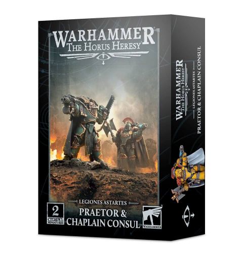 Warhammer: Horus Heresy Legion Astartes - Praetor and Chaplain Consul