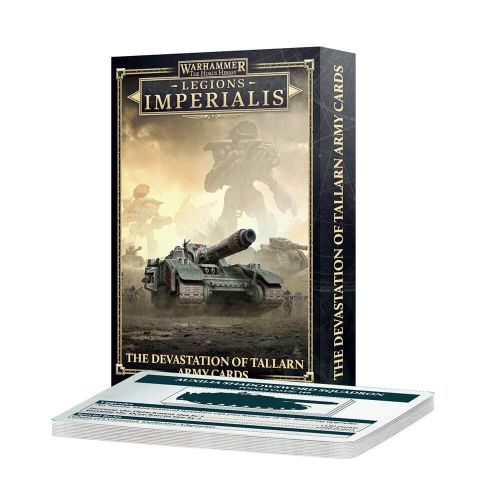 Warhammer: Legions Imperialis - Devestation Of Tallarn, Army Cards