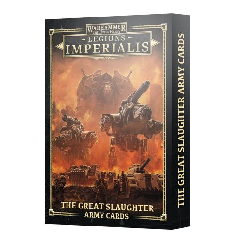 Warhammer: Legions Imperialis - Great Slaughter Army Cards