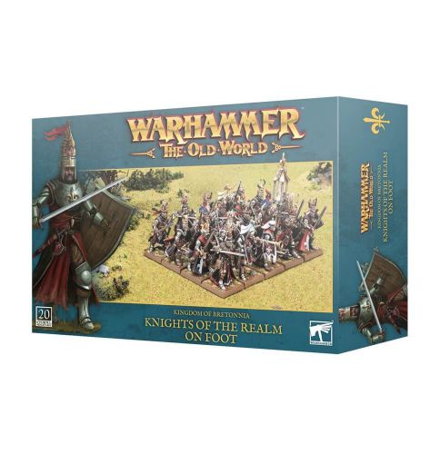 Warhammer The Old World: Kingdom of Bretonnia - Knights of the Realm Foot