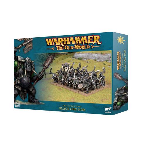 Warhammer The Old World: Orc & Goblin Tribes - Black Ork Mob
