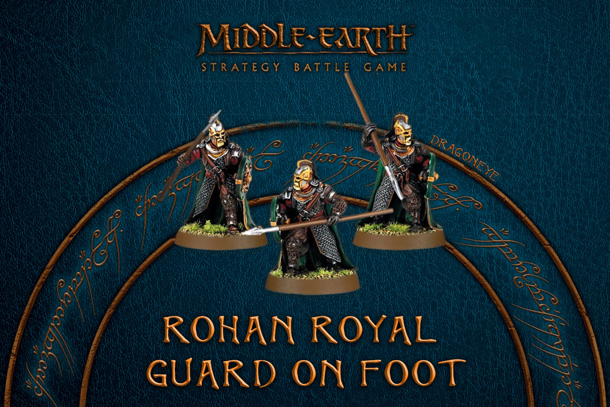 Rohan Royal Guard on Foot - Gry planszowe, gry karciane, gry karciane, gry  karciane, gry imprezowe, gry bitewne, gry fabularne, sklep z grami, gry  paragrafowe, gry paragrafowe, sklep z grami karcianymi,sklep z